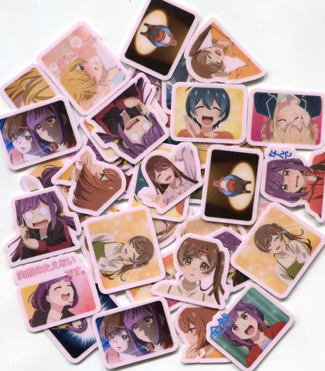 40PCS A Mangaka's Weirdly Wonderful Workplace 3CM WATERPROOF STICKER
