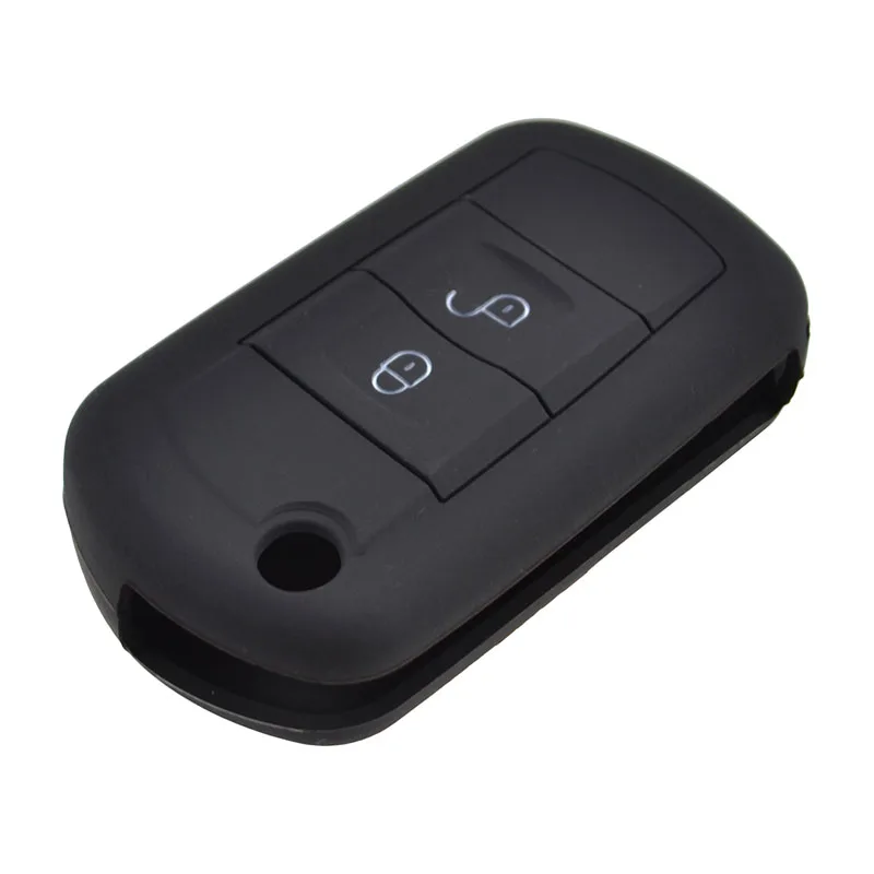 Silicone Car Remote Key Fob Shell Cover Case For Land Rover LR3 Discovery 3 Range Rover Sport Vouge Skin Holder Protector