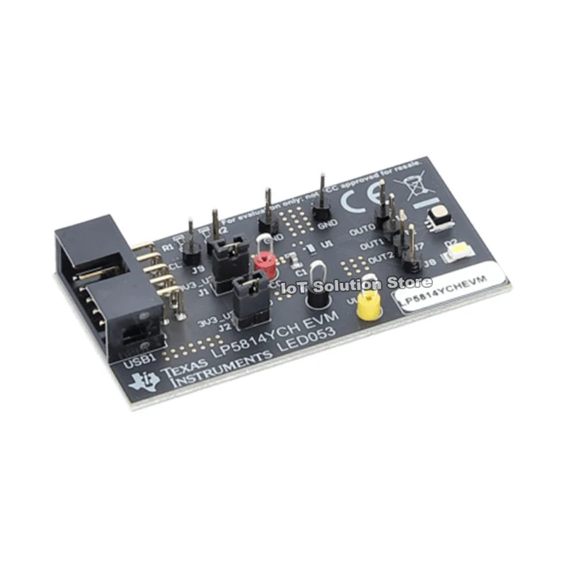 LP5814YCHEVM LP5814 evaluation module with 4-channel I2C interface RGB LED driver with auto animation control