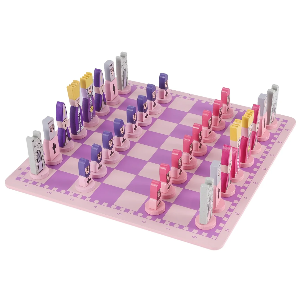 Travel Chess Set with Chess Board Educational Toys for Kids and Adults