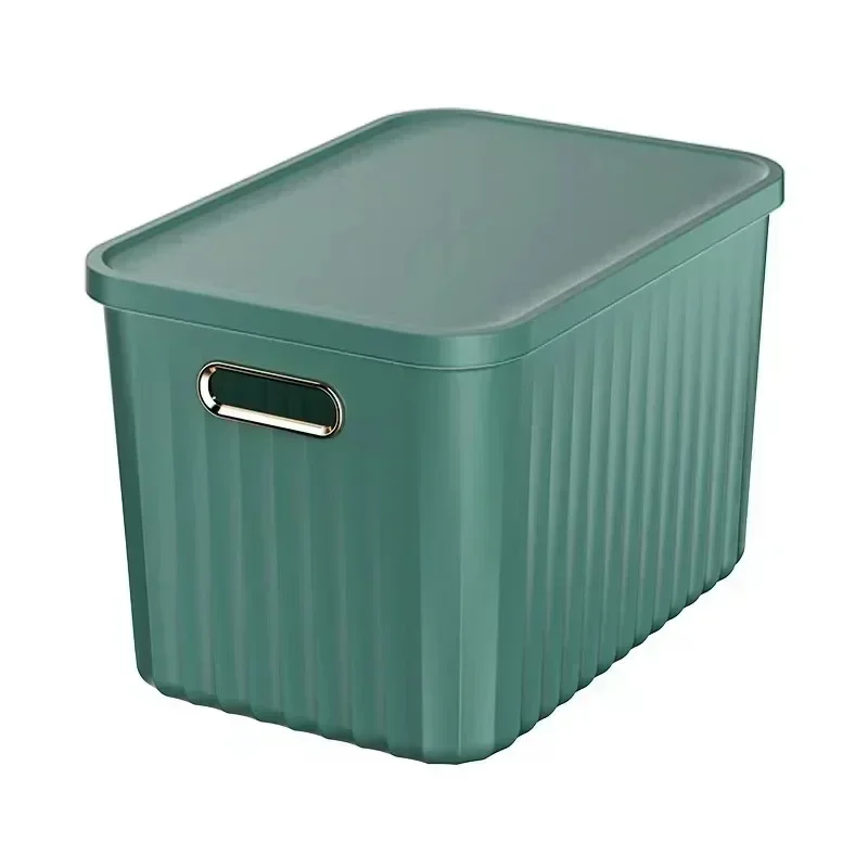 Nordic Solid Color Storage Boxes Toys Snack Clothes Socks Sundries Home Bedroom Closet Cosmetics Laundry Large Storage Basket