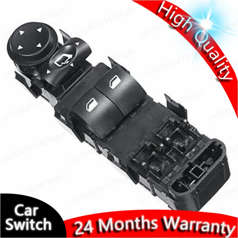 NEW High Quality Coupe Black window Switch Mirror Adjustment Switch Left For Citroen C4 LC 2004 2005 2006 2007 2008 2009 2010