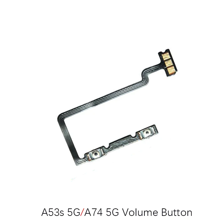 Volume Power Button Flex Cable For OPPO A52 A53 A53s A74 5G A54 On OFF Power Voulme Side Keys Buttons Switch Flex Cable