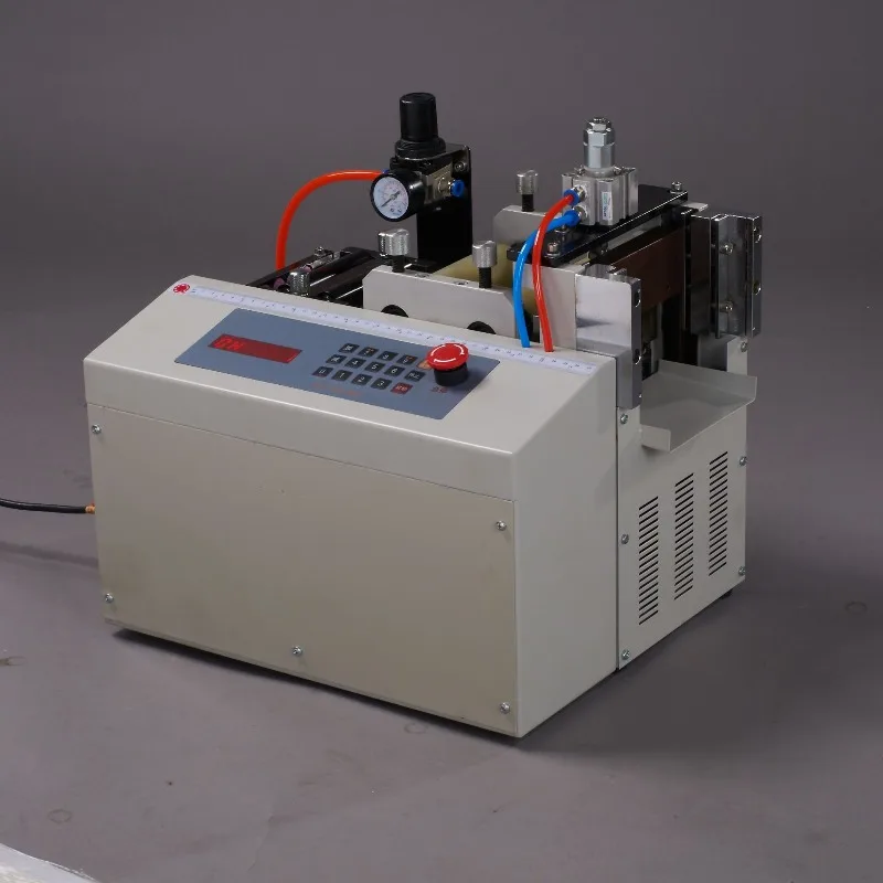 

Small computer tape cutting machine Ribbon breaking machine, ribbon computer hot cutting machine Elastic band