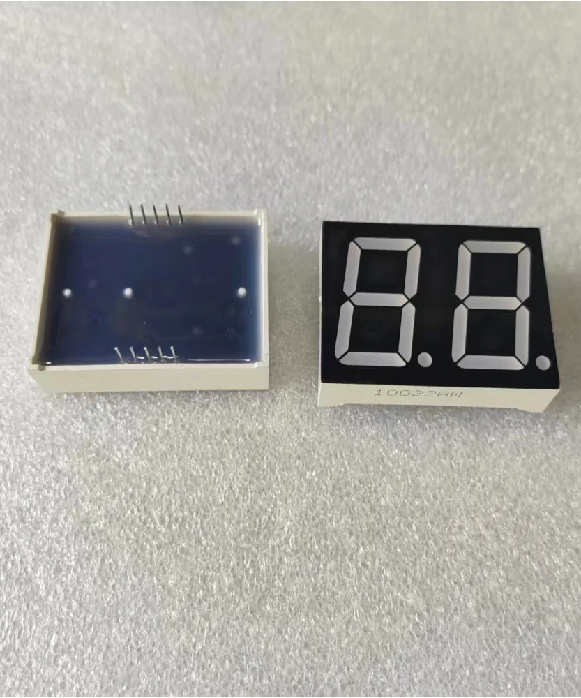 10PCS 10022AW 10022AH 10022AB 10022AG 1.0 Inch Common Cathode Two Digit Seven Segment Led Display Tube
