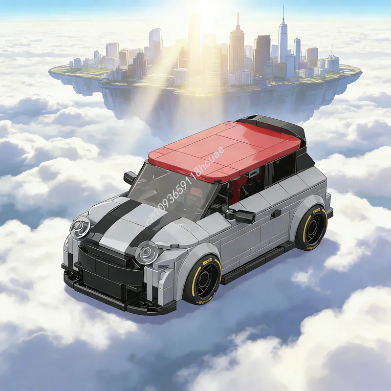 

362pcs MOC City Champions MINI JCW Model Building Blocks Architecture Assemble Creative Toy Idea Education Christmas Gifts DIY