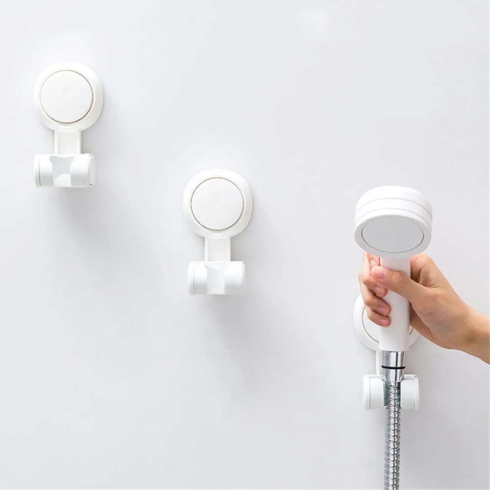 ABS Shower Head Light Weigh Shower Head Suction Cup Adjustable Bathroom Bracket Handheld Bathroom Shower Head Bathroom Hardware