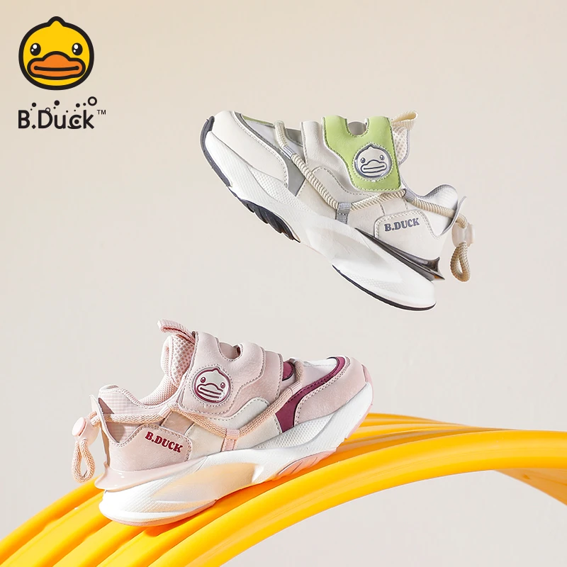 

B.Duck Kids Sneakers,2024 Spring Autumn New Anti-slip Shoes ,Warmth Retention and Breathability