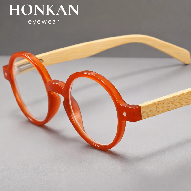 Anti Blue Light Presbyopia Eyeglasses Computer Reading Glasses For Women Men Far Sighted Round Eyeglasses Diopters 1.0 1.5