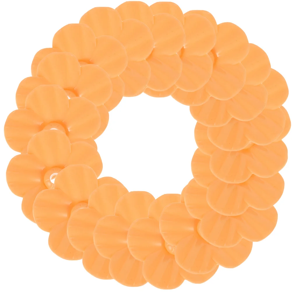 

18Pcs Hummingbird Feeder Flower Replacement Bright Plastic Bird Feeding Ports Durable Replacement Decorative Outdoor Bird Feeder