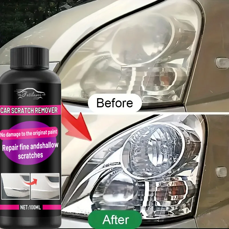 ครีมฟื้นฟูไฟหน้า 100g, น้ํายาล้างออกซิเดชัน, น้ํายากําจัดสีเหลือง, ขัดและรายละเอียดเพื่อการมองเห็นที่เพิ่มขึ้น, ยาว