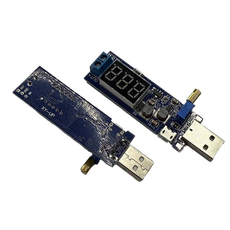 USB DC Boost Buck Converter DC-DC 5V to 3.5V / 12V USB Step UP/Down Power Supply USB DC Boost Module Adjustable Out DC 1.2V-24V