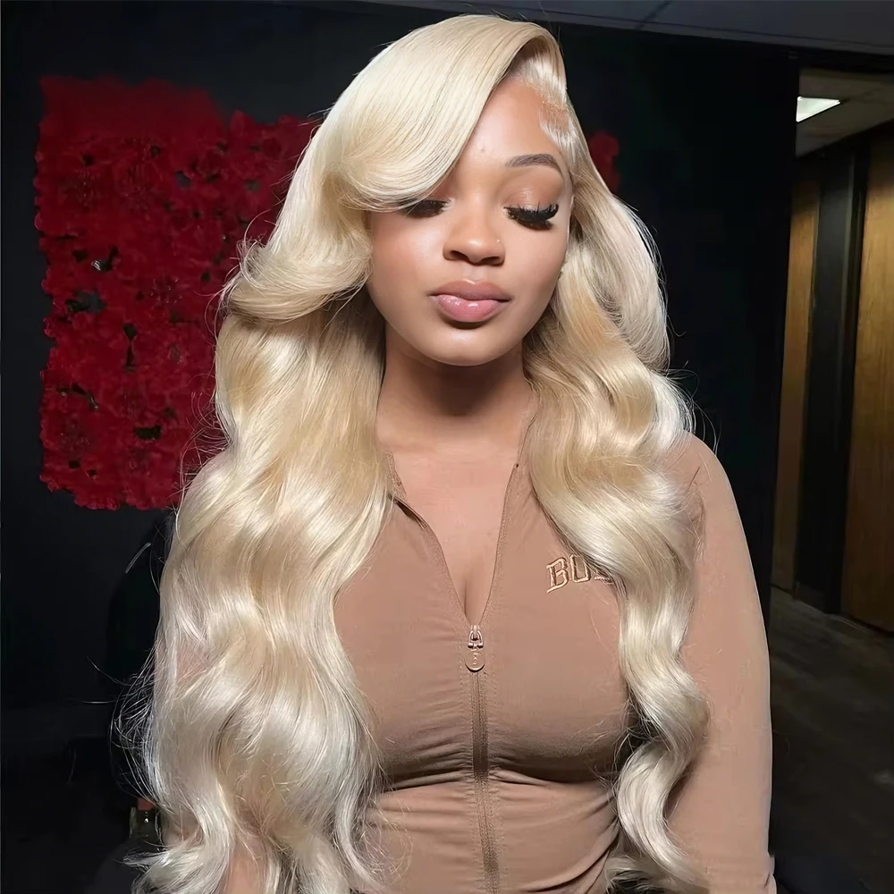 FRIZIRA Blonde 613 Human Hair Wigs Body Wave HD Lace Frontal Wig 13X6 Brazilian Wig For Black Women 30 40 Inch Lace Front Wig 230 Density