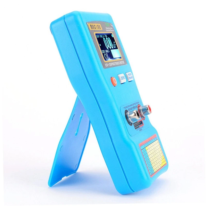 New-MEC-100 Capacitance Analyzer Digital Display Automatic Range Electrolytic Capacitor ESR Meter Capacitance Meter