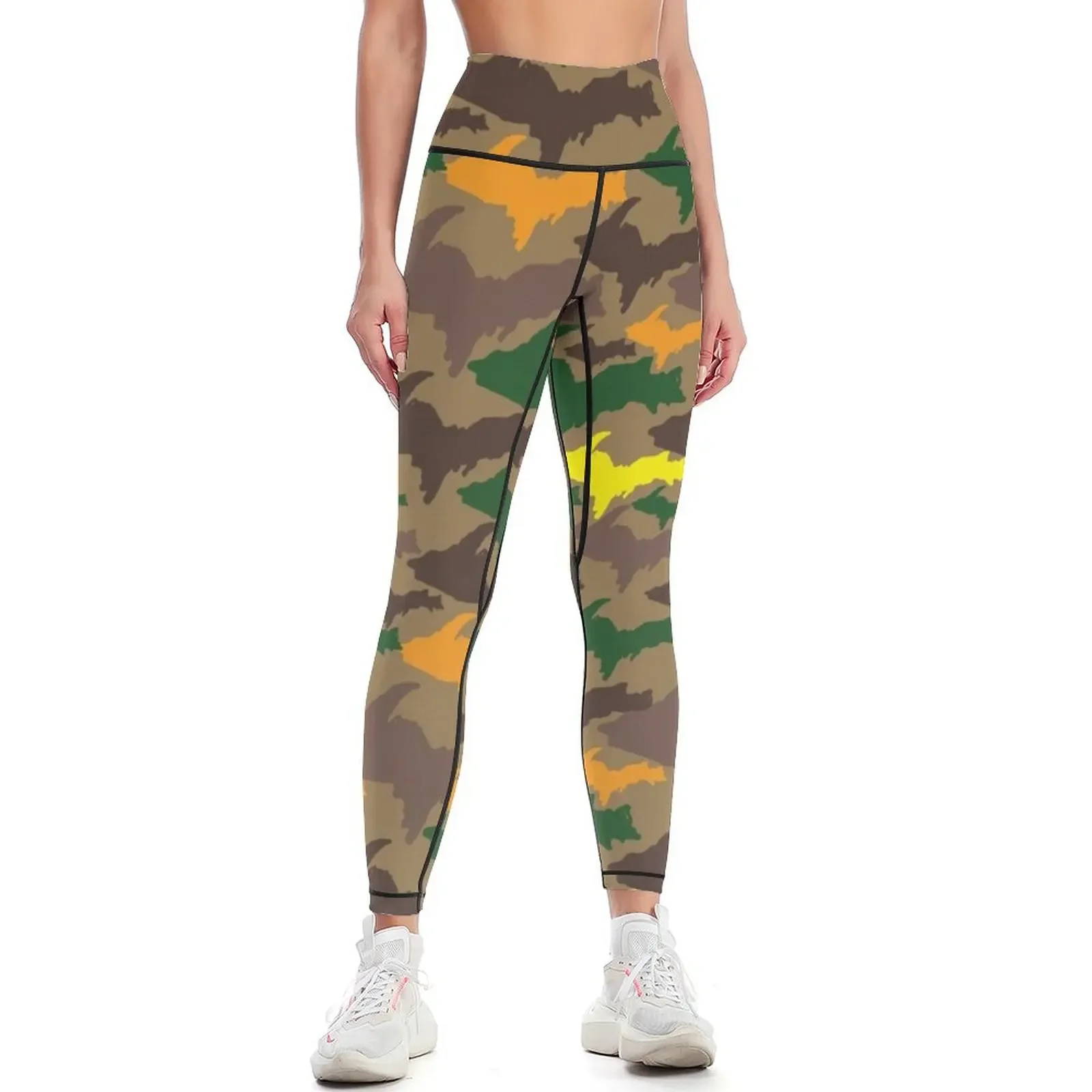 

FALL Yooper Camouflage Leggings Women's sportswear Sports pants woman sport pants Womens Leggings