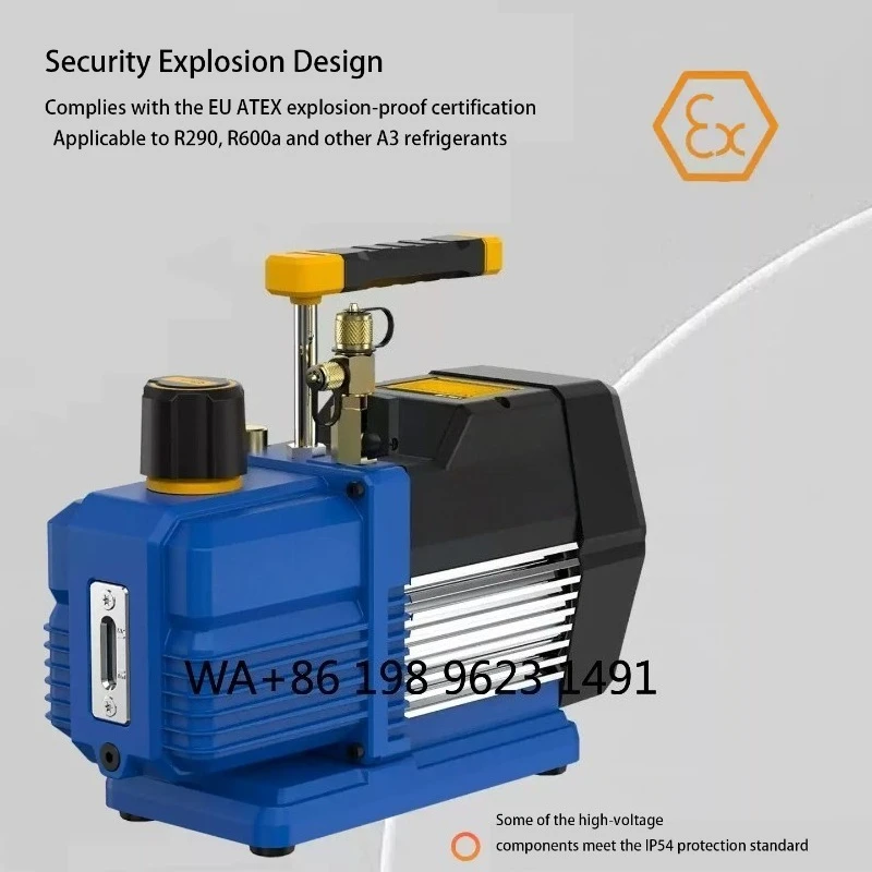 220V 50Hz Two-Stage Explosion-Proof Vacuum Pump Corrosion Resistant Industrial Air Pump