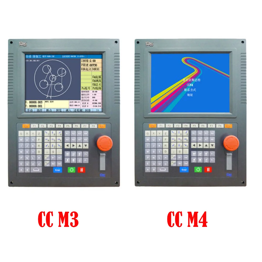 CC-M4/CC-M3 CNC cutting machine Gantry and table cutting machine kit 100 stroke lift RFM1 remote control STARCAM software