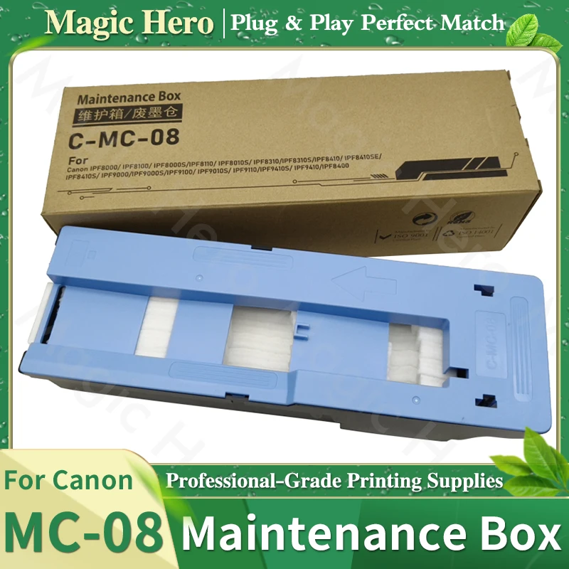 

MC-08 MC08 1320B006BB Танк для отработанных чернил (Maintenance Tank) для Canon IPF8000 IPF8310 IPF8410 IPF9000 IPF9100 IPF9110 IPF9410 IPF8000S IPF8010S