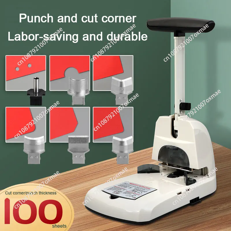 Round Corners, Semi-Circle, Punch, Paper Cutter, Cut Corners, PVC Business Cards, Photo Files, Manual Office Rounding Device