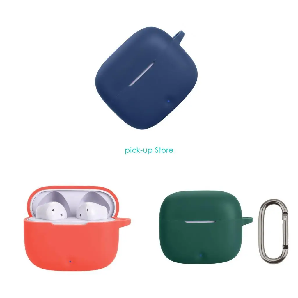 

Q5WA крышка для наушников Shock -Resection Case Skin Skin Antyscratch Guardable Silicone Shell усиливает сцепление для X7E Lite