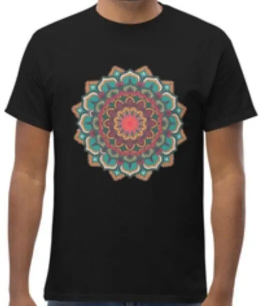 Colorful Intricate Beautiful Mandala Graphic T-Shirt