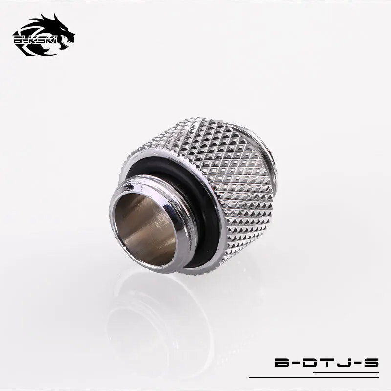 

BYKSKI G1/4'' To G1/4'' Dual External Thread Connection Double Male Adapter Thread 4.5MM Connector for Water Cooling B-DTJ-S