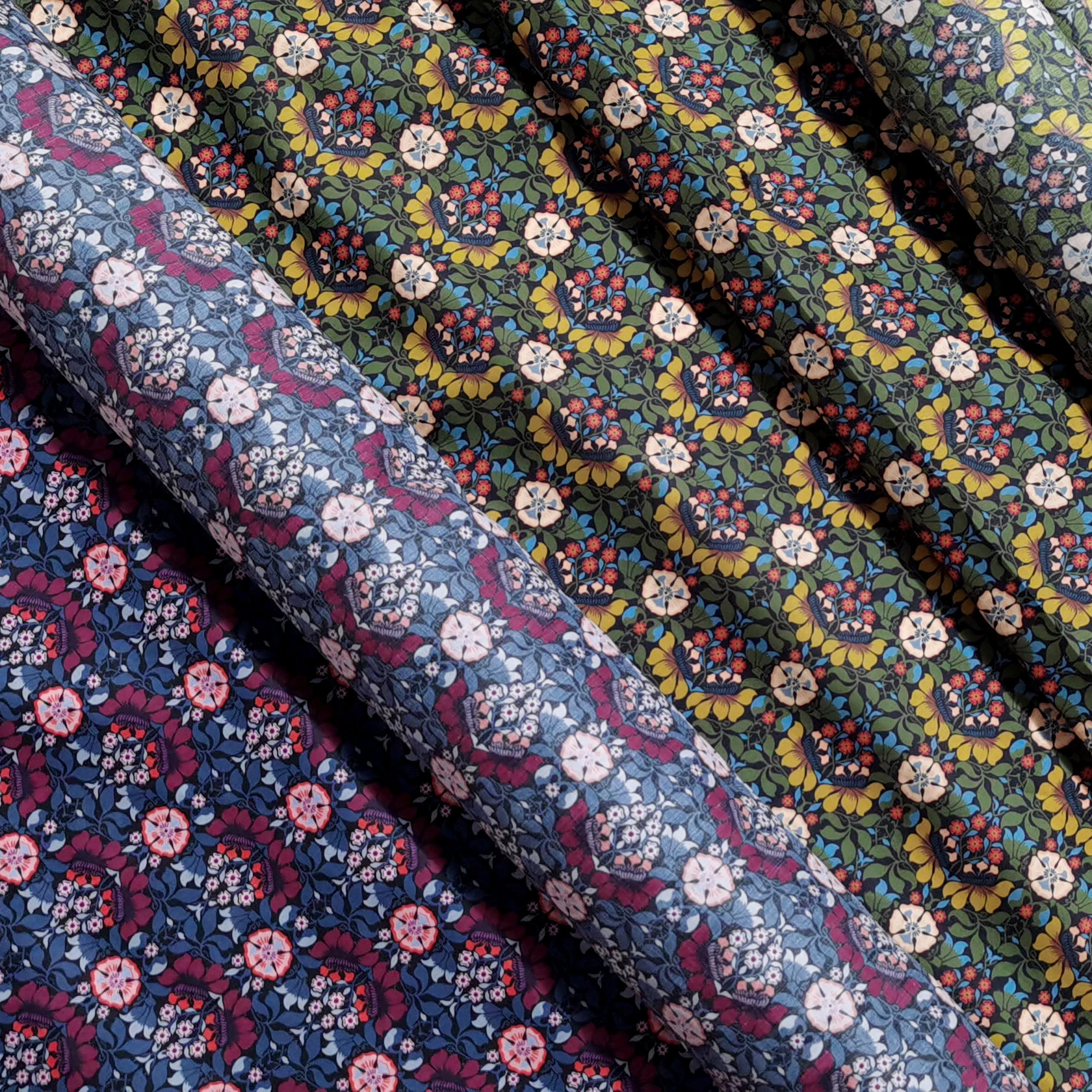 

Lightweight 100% Cotton Printed Fabric，Combed Cotton Cloth Summer Wear Garment Quilting Handmade Sewing Cloth Per Meter