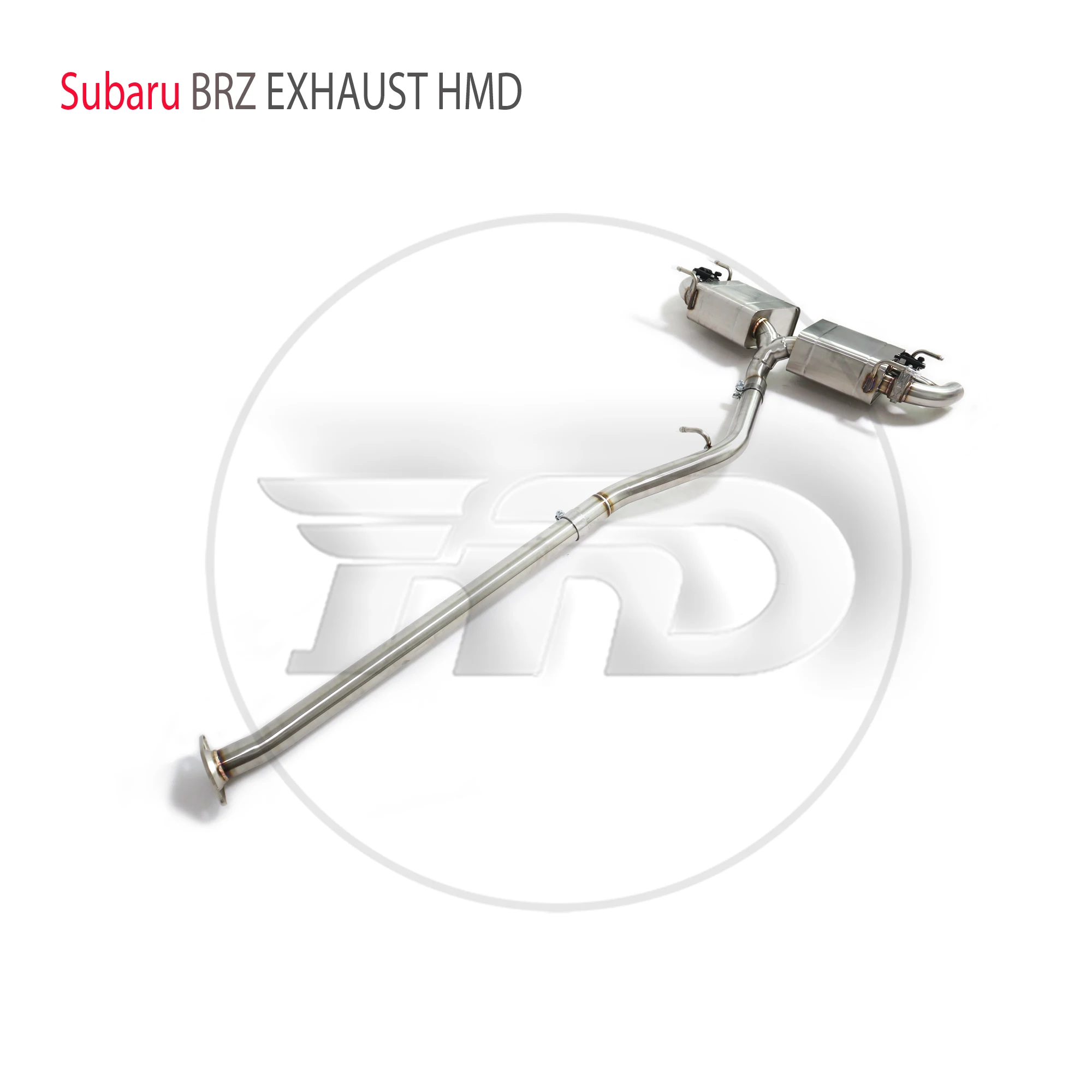 HMD Stainless Steel Exhaust System Performance Catback For Subaru BRZ 2013-2022 Car Electronic Valve Muffler