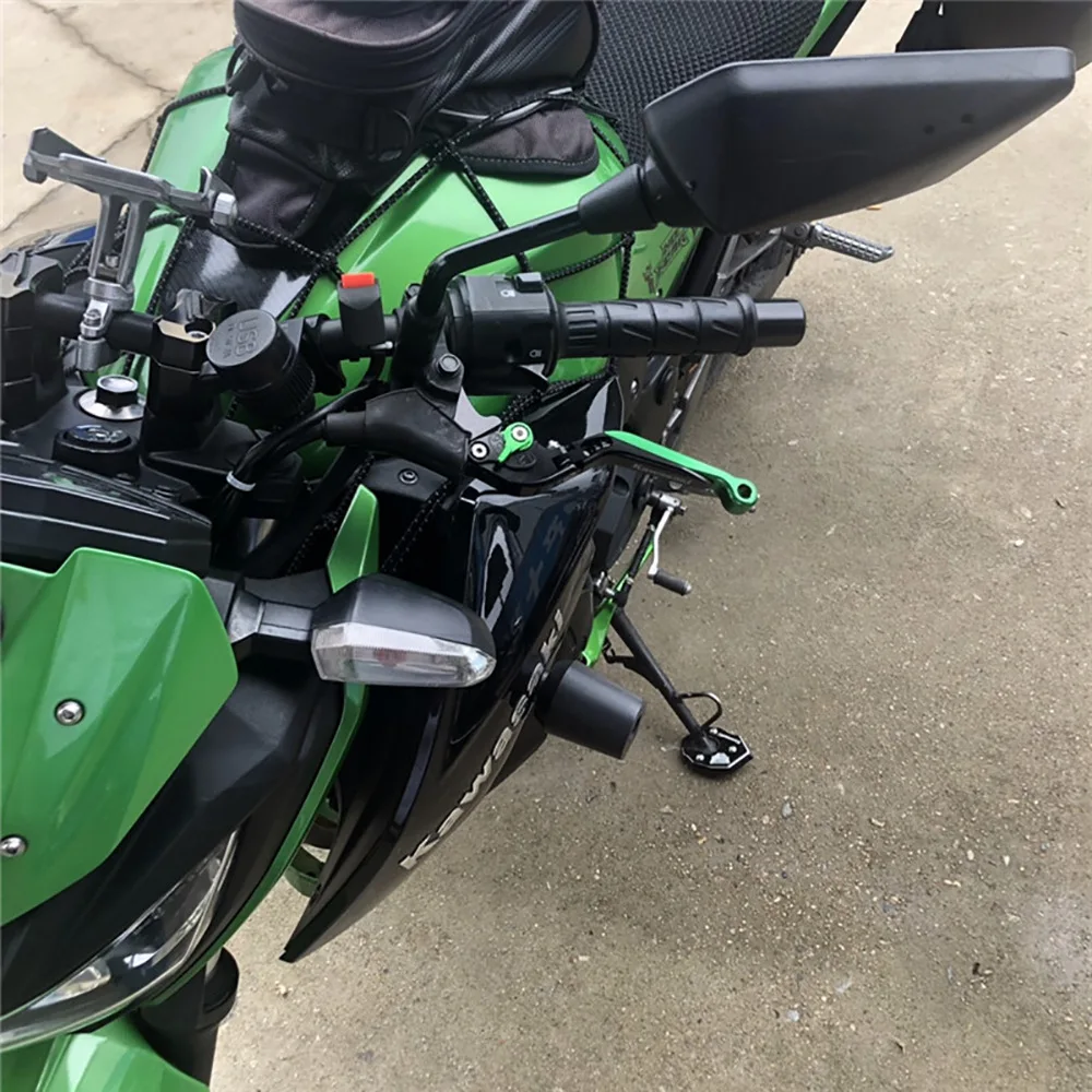 ملحقات الدراجة النارية KAWASAKI Z500 Z 500 2025-2026 رافعة فرامل القابض قابلة للتمديد قابلة للطي عتلات قابلة للتعديل