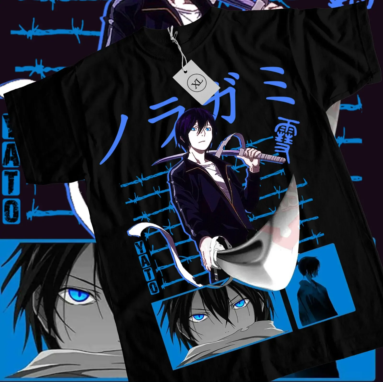 Noragami God of Calamity T-shirt  Yato Shirt Anime Manga All Size