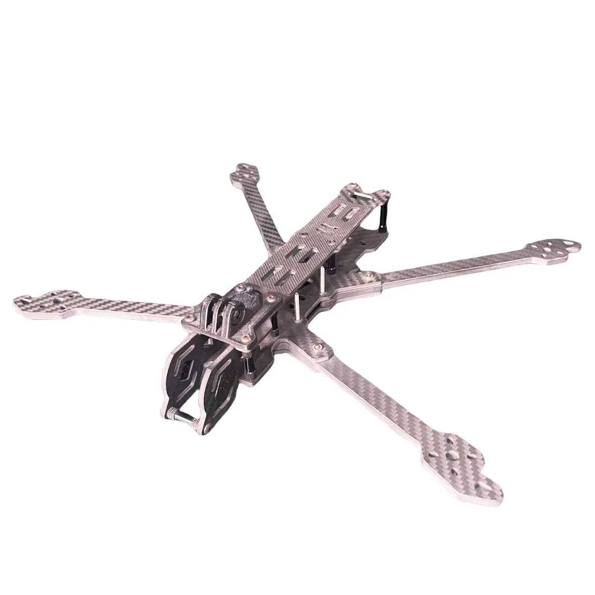 7.5‑10 Inch Carbon Fiber FPV Drone Frame, RC Multirotor Quadcopter Frame Replacement Part
