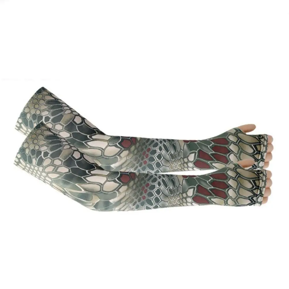 Driving For Men For Women Cycling Fishing Camouflage Arm Sleeves Ice Silk sleeve Cooling Sleeves Sun Protection Sleeves