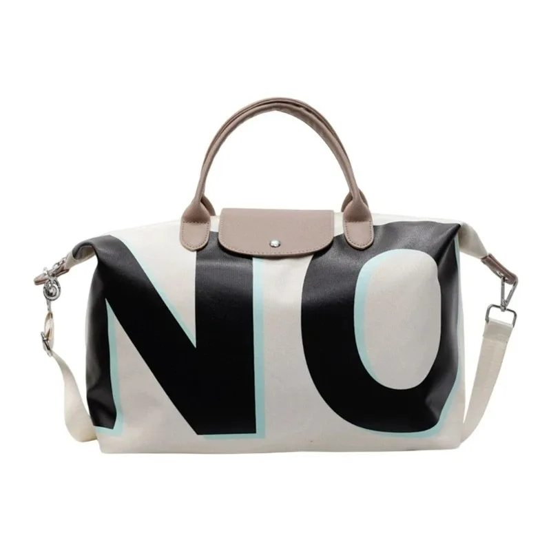 حقيبة يد، حزام كتف عريض من القماش للنساء، إحساس راقي، حقيبة كتف واحدة على الوجهين #1