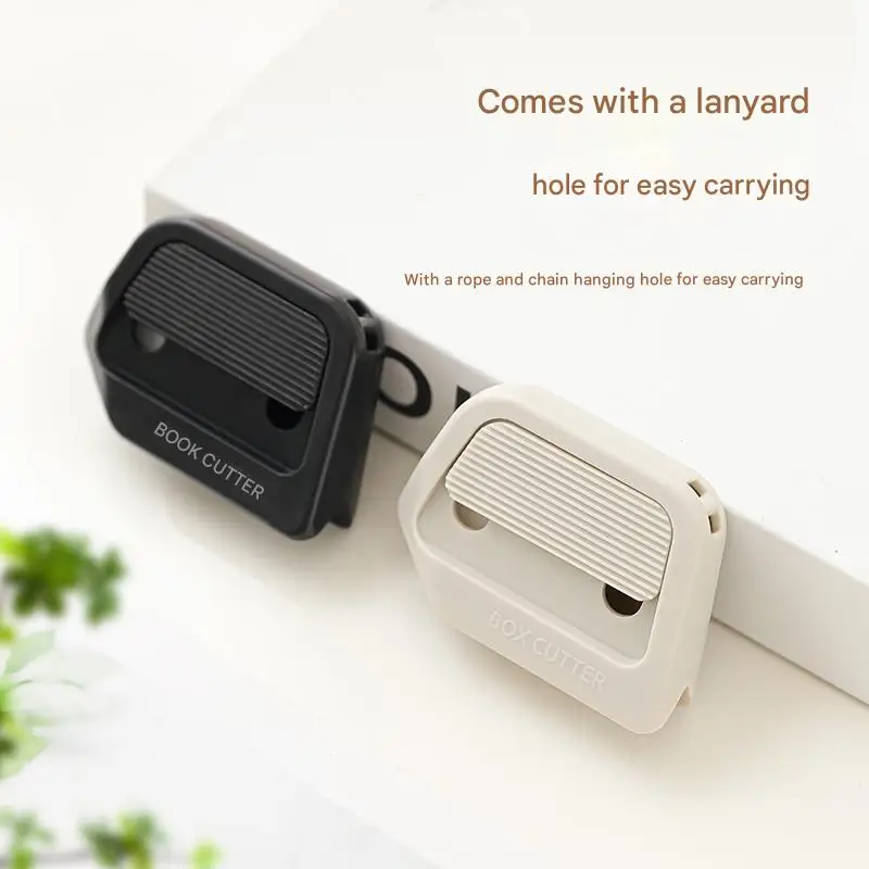 Automatic Retractable Box Cutter Ceramic Blade Magnetic Safety Portable Opening Tool for Home Offices Warehouses Logistics