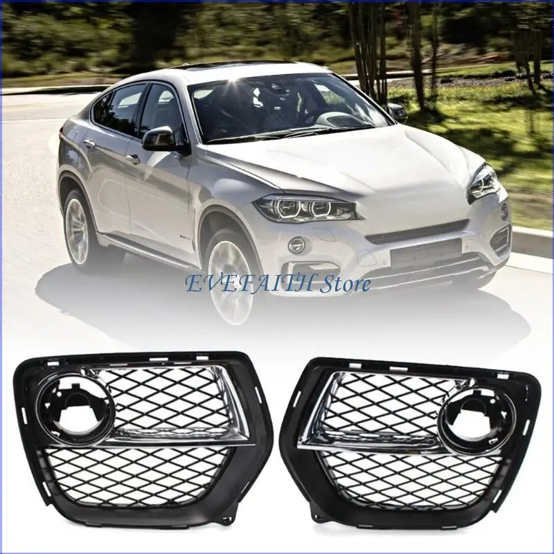 

124B 51117312605 51117312606 Auto Accessories Front Bumper Fog Lamps Frame Grille Mesh Grille with Trim for 2012-2014