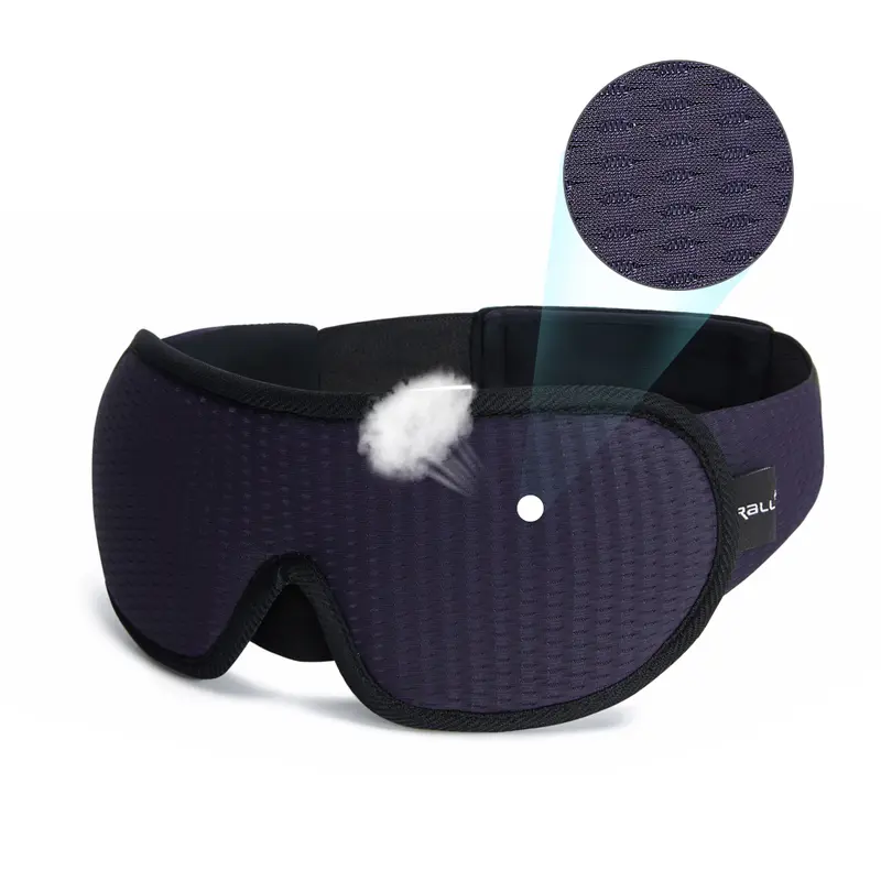 3D Sleeping Mask Block Out Light Soft Padded Sleep Mask For Eyes Slaapmasker Eye Shade Blindfold Sleeping Aid Face Mask Eyepatch - Image 12