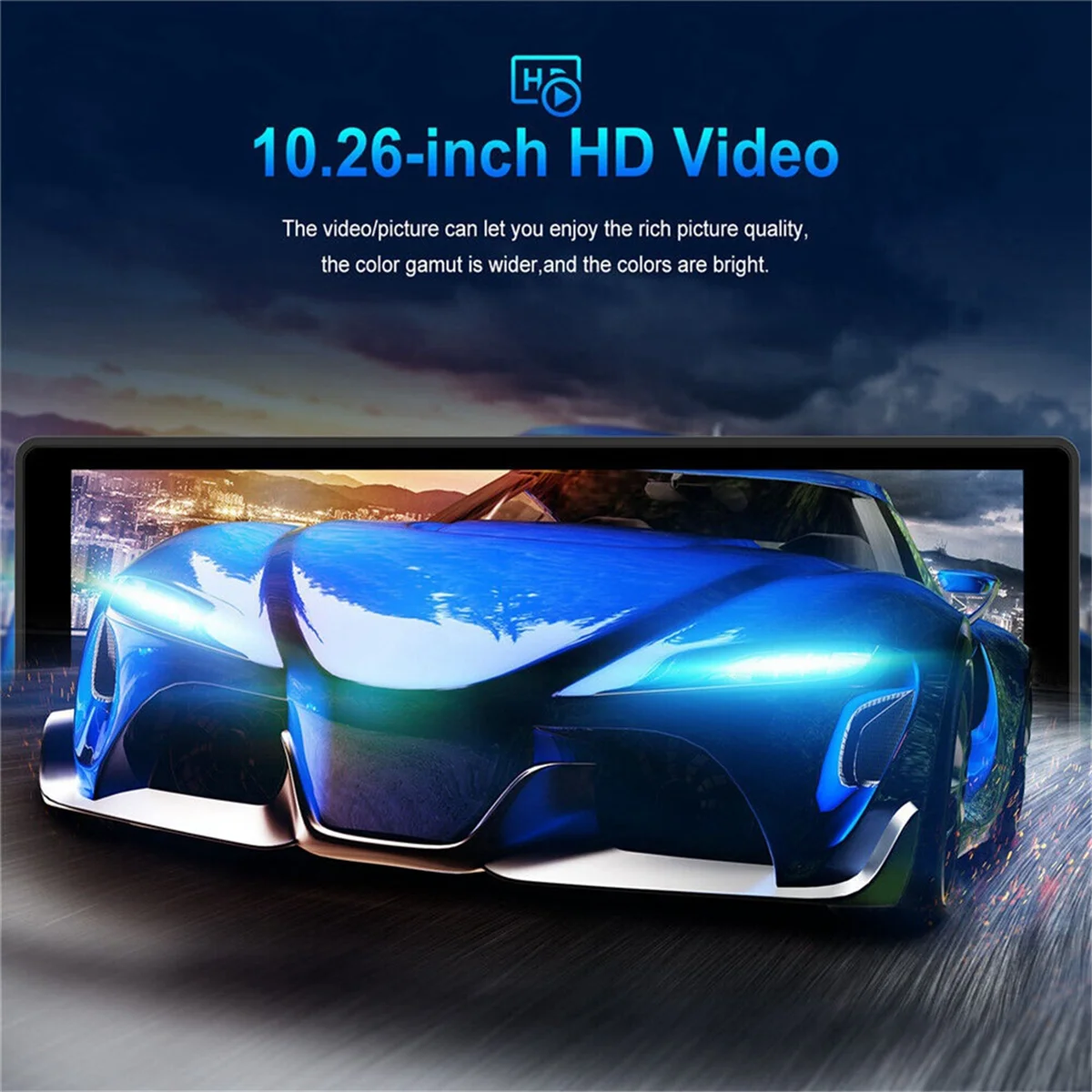 10.26Inch Smart Player IPS Touch Screen Wireless Carplay & Android Auto Car Portable Radio Bluetooth Host with Camera