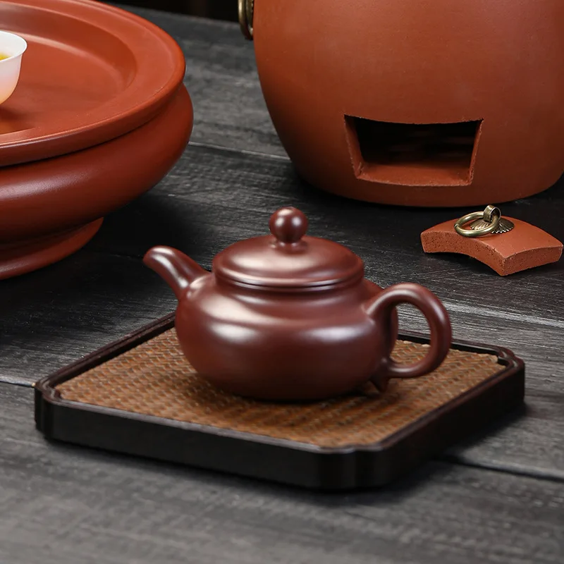 Chinese Yixing Purple Clay Teapots Raw Ore Dahongpao Home Tea Pot Tea Ceremony Accessories Household Zisha Teaware