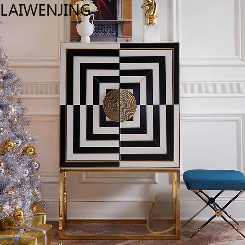 

SGF Modern Minimalist Light Luxury Sideboard Integrated Wall Storage Cabinet