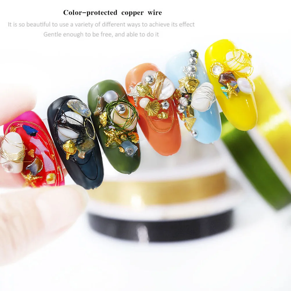 

3 Rolls Handmade Nail Art Tape Non-Discoloring DIY Manicure Decoration Black Nail Art Lines DIY Manicure Ornaments