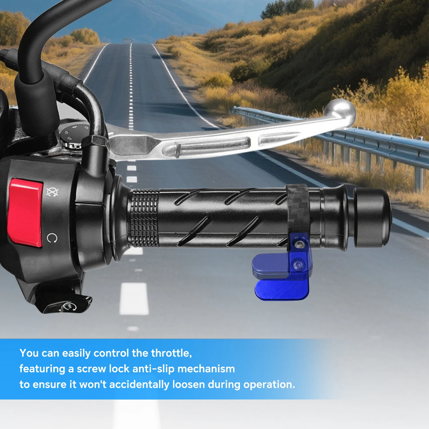 For TRACER7GT TRACER9GT TRACER700 700GT TRACER900GT TENERE700 TENERE1200 Moto Throttle handlebar Control Cruise Throttle Clip