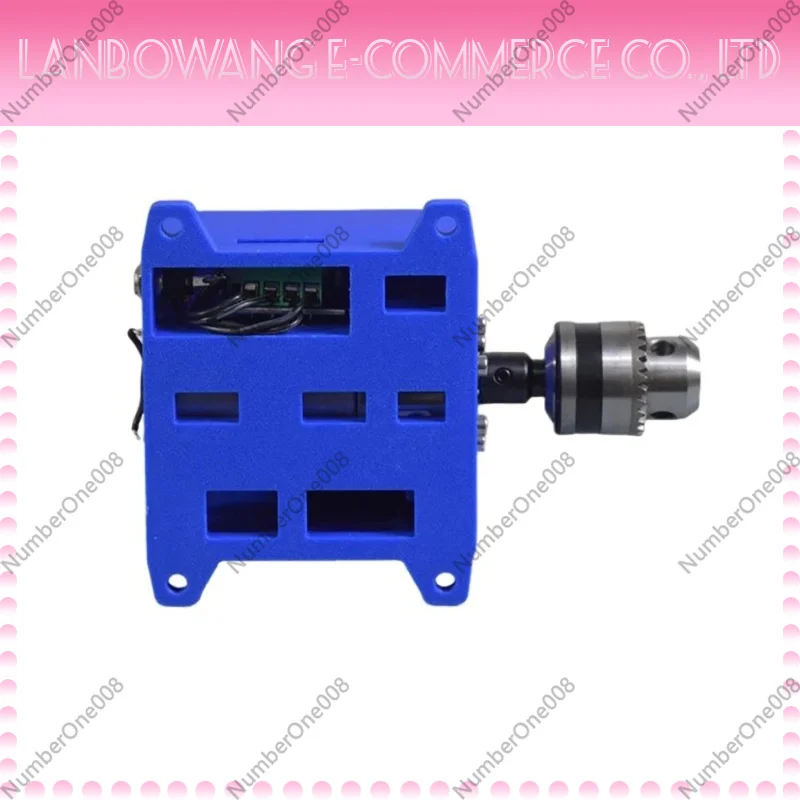 High Torque 545 DC 24V Motor Kit, Variable Speed Reversible Motor with Collet Chuck Foot Switch for DIY Tools