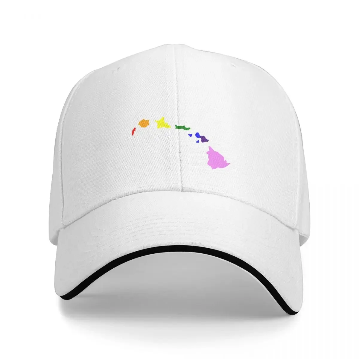 

Rainbow Hawaiian Islands (Minimalistic) Cap Baseball Cap sports caps Men's caps Women's