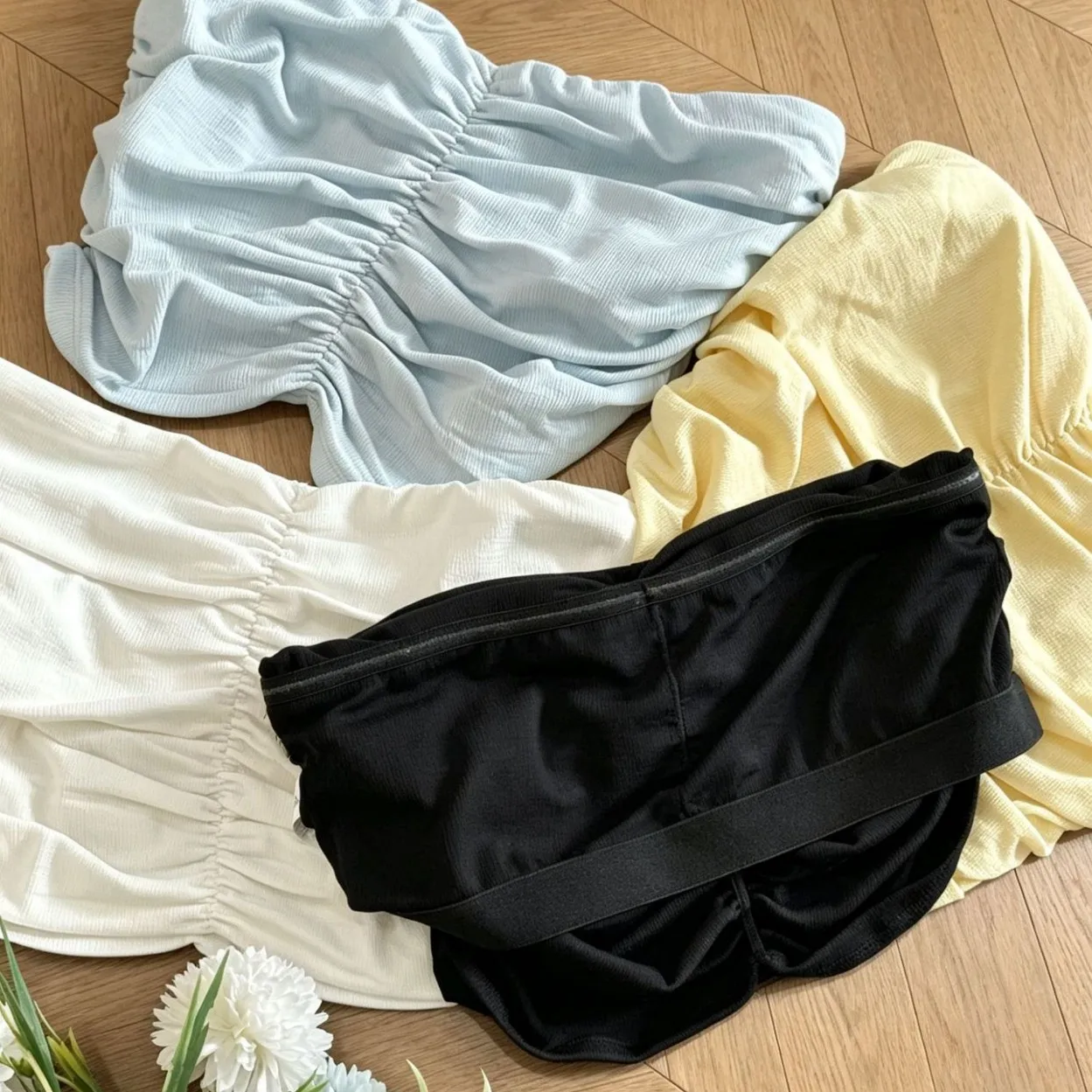 

Easy To Wear, Solid Color, Strapless Bra, Sexy, Pure Cotton, Comfortable, Seamless, Breathable Underwear
