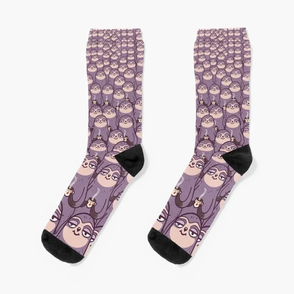 Sloth-tastic! Socks kawaii christmas gift FASHION men cotton high quality Socks Ladies Men's