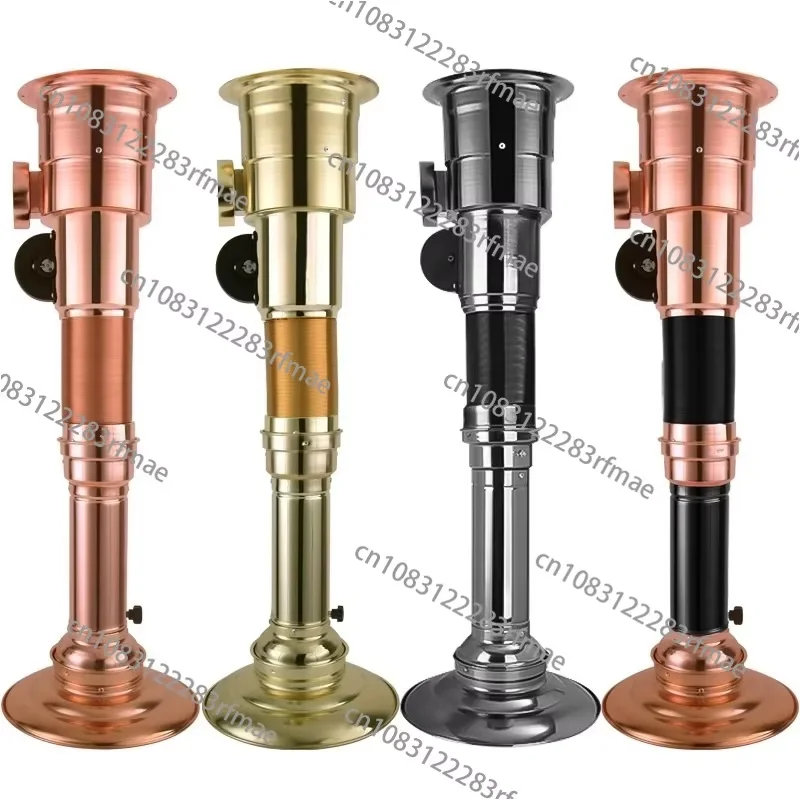 Tienda de carne asada, tubo de escape de humo, ventilador telescópico para fumar, manguera, campana de humo, equipo de escape