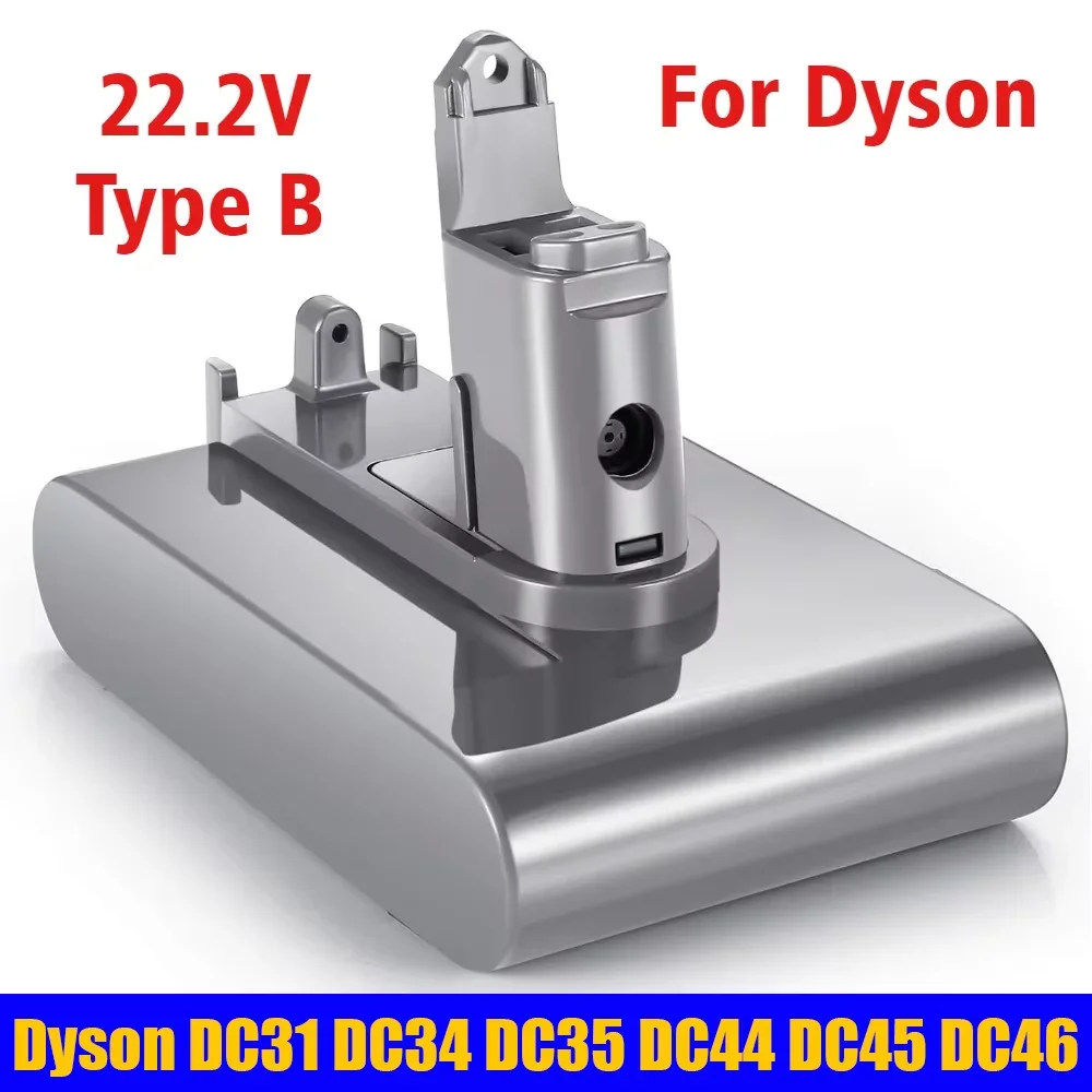 22.2V 6000mAh Battery Pack For Dyson DC31 DC34 Vacuum Cleaner Type A/B Rechargeable Battery