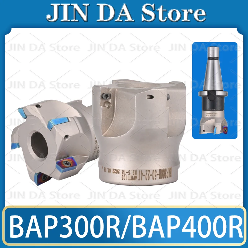 BAP300R BAP400R D50 63 80 100 End milling cutter head for FMB22 FMB27 FMB32 FMB40 tool holder APMT APMT1135 APMT1604 blade