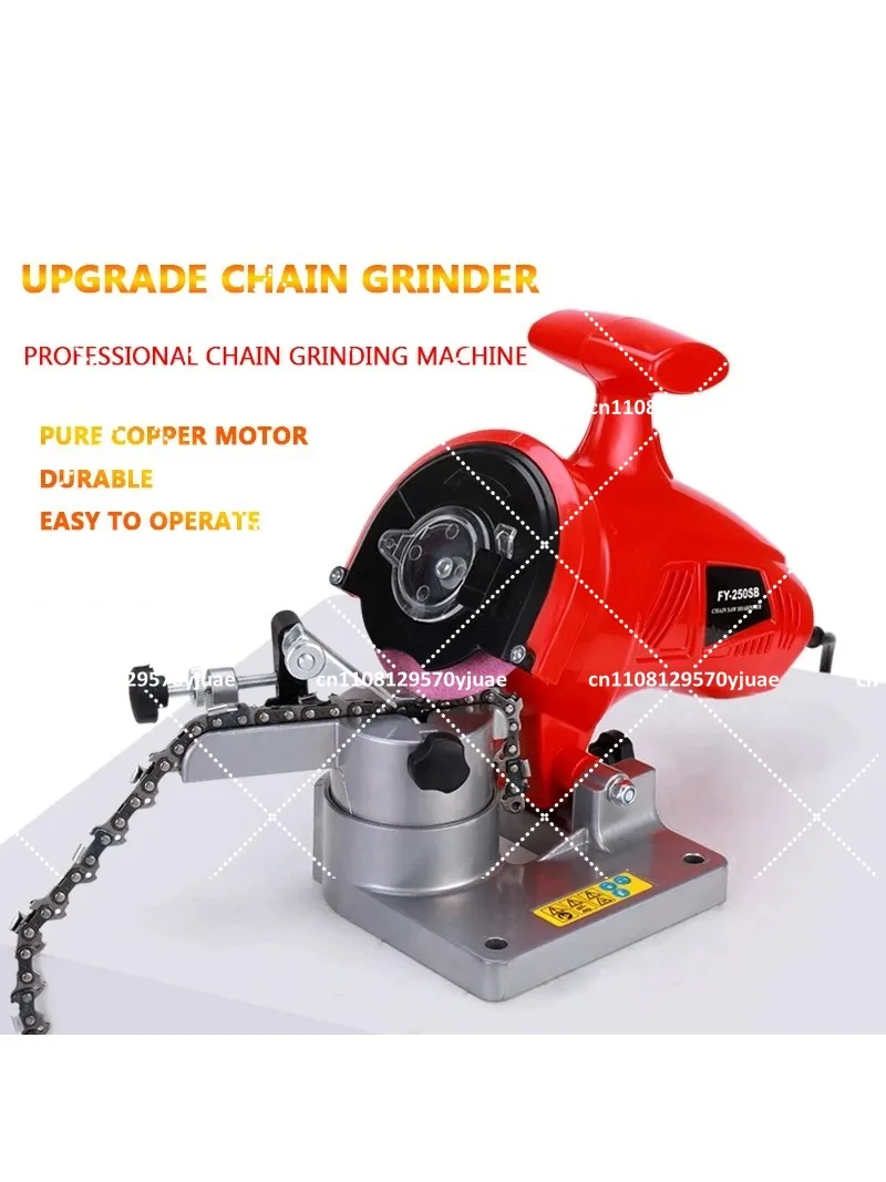 Portable Electric Chainsaw Sharpener Grinding Tool for Desktop Chain Sharpening