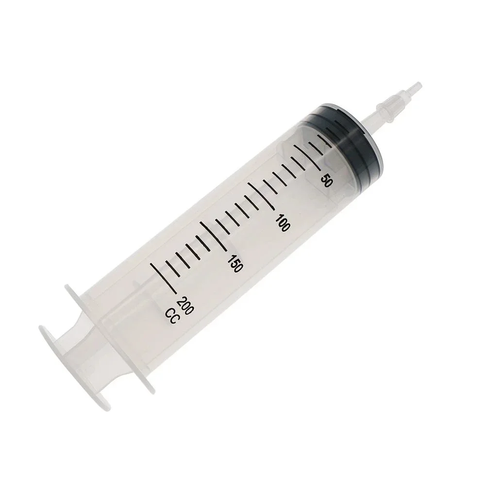 1Pc 150/200/300cc Flush Tube Syringe Pets Large Capacity Plastic Syringe For Measuring Liquids Feeding Liquid Food Feeding Tool